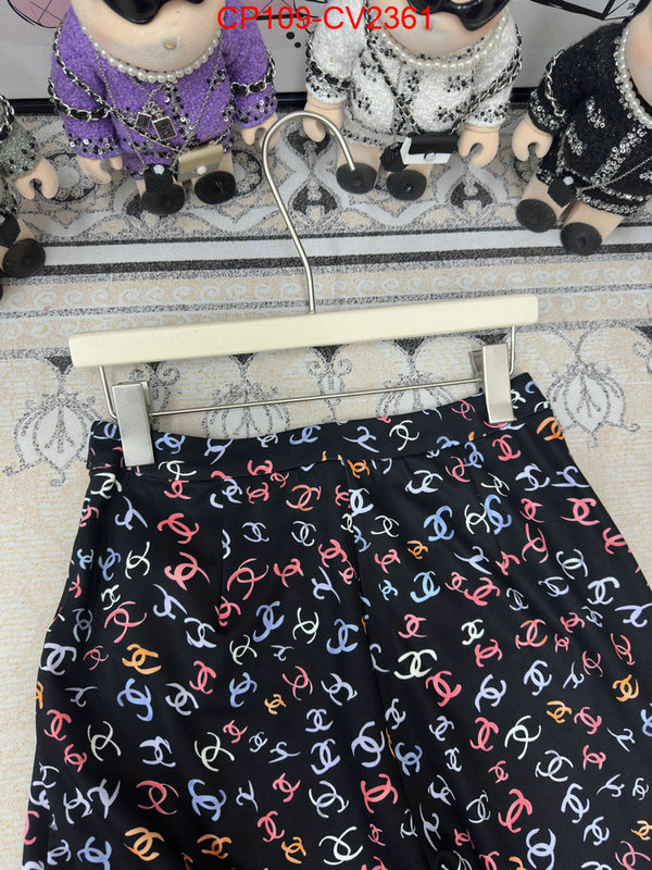 Clothing-Chanel top grade ID: CV2361 $: 109USD