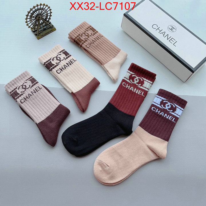 Sock-Chanel perfect ID: LC7107 $: 32USD