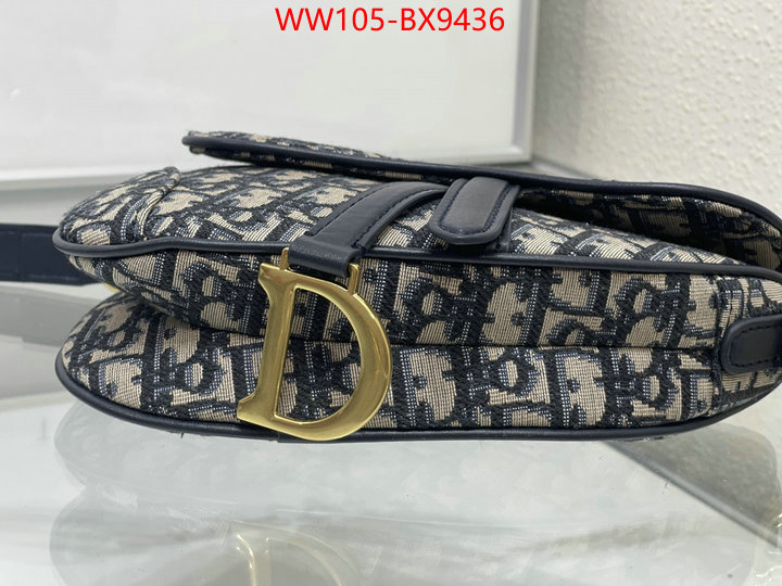 Dior Bags(4A)-Saddle- buy top high quality replica ID: BX9436