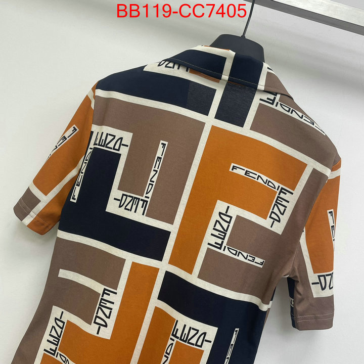 Clothing-Fendi cheap high quality replica ID: CC7405 $: 119USD