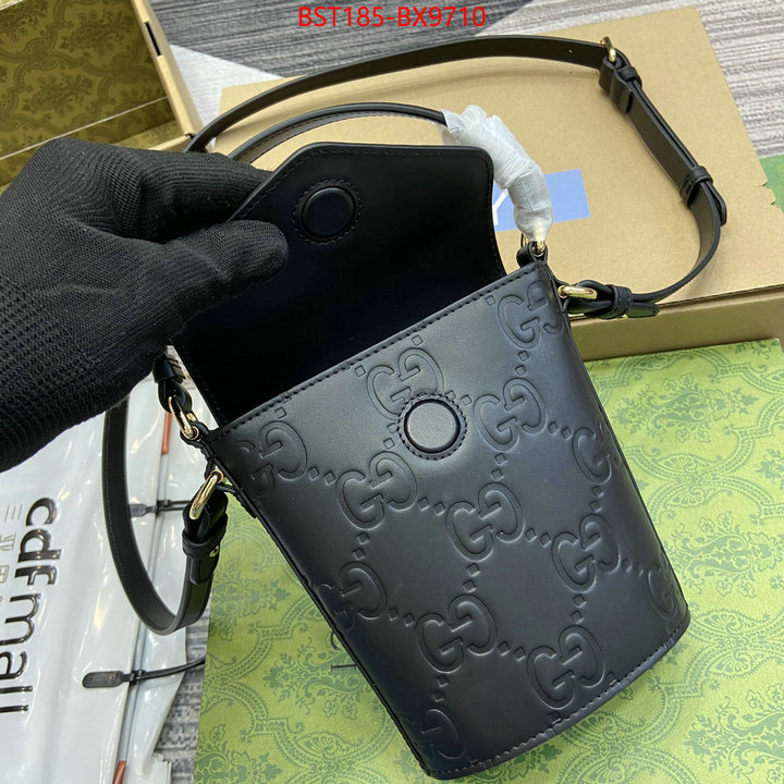 Gucci Bags(TOP)-Crossbody- mirror copy luxury ID: BX9710 $: 185USD,