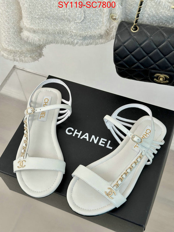 Women Shoes-Chanel what best designer replicas ID: SC7800 $: 119USD