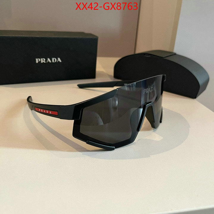 Glasses-Prada wholesale sale ID: GX8763 $: 42USD