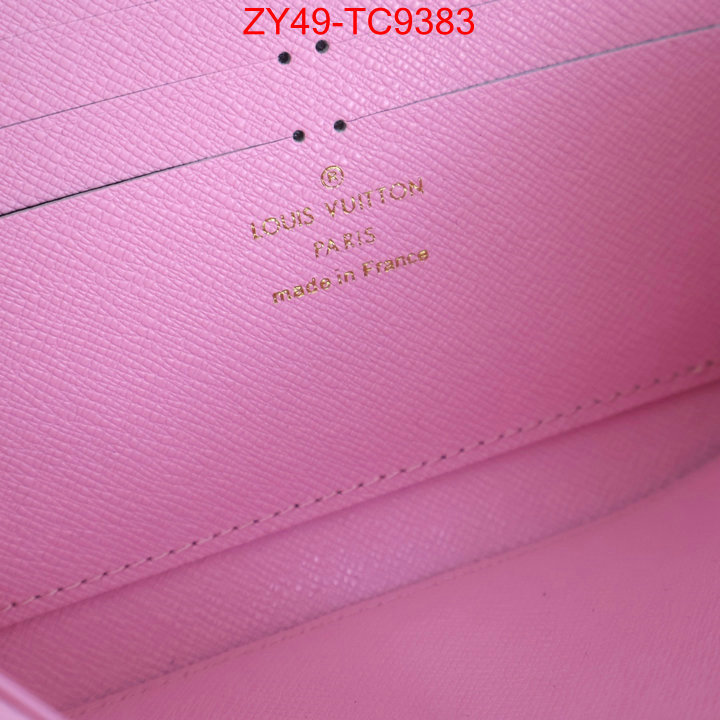 LV Bags(4A)-Wallet replica aaaaa designer ID: TC9383 $: 49USD,