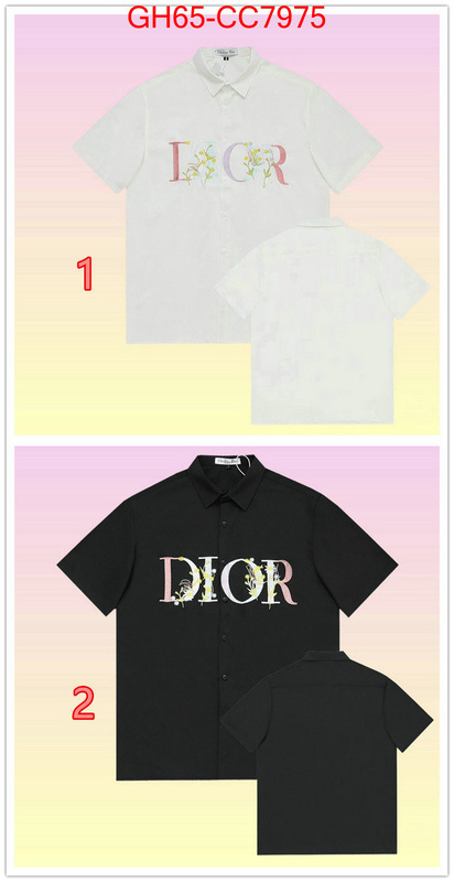 Clothing-Dior replica 2024 perfect luxury ID: CC7975 $: 65USD