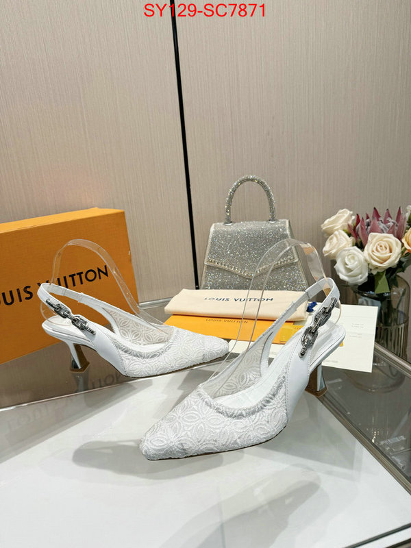 Women Shoes-LV the best quality replica ID: SC7871 $: 129USD