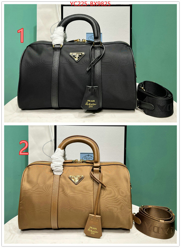 Prada Bags(TOP)-Crossbody- high quality perfect ID: BX9825 $: 225USD,