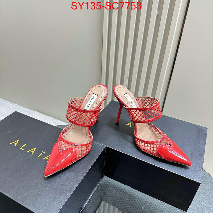 Women Shoes-ALAIA copy aaaaa ID: SC7758 $: 135USD