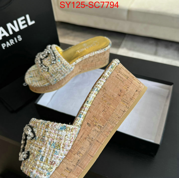 Women Shoes-Chanel brand designer replica ID: SC7794 $: 125USD