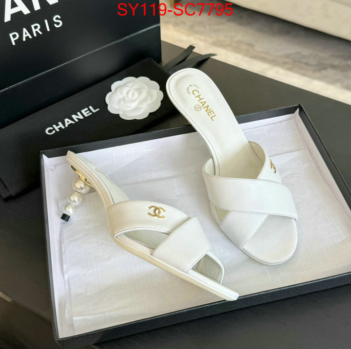 Women Shoes-Chanel for sale cheap now ID: SC7795 $: 119USD