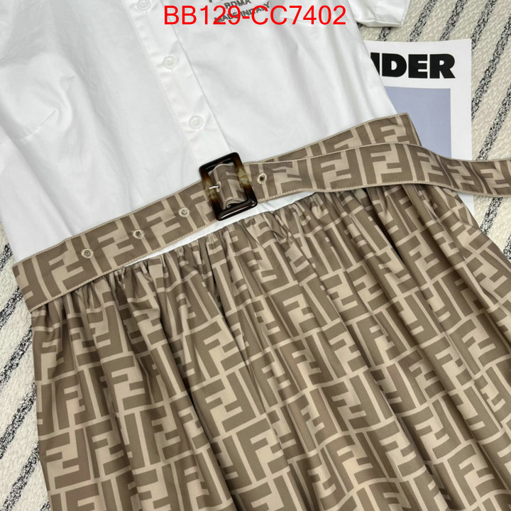 Clothing-Fendi best like ID: CC7402 $: 129USD