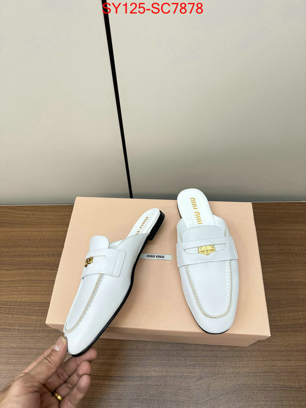 Women Shoes-Miu Miu the top ultimate knockoff ID: SC7878 $: 125USD