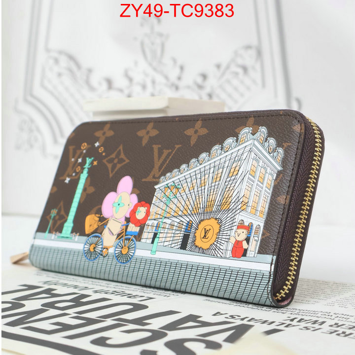 LV Bags(4A)-Wallet replica aaaaa designer ID: TC9383 $: 49USD,