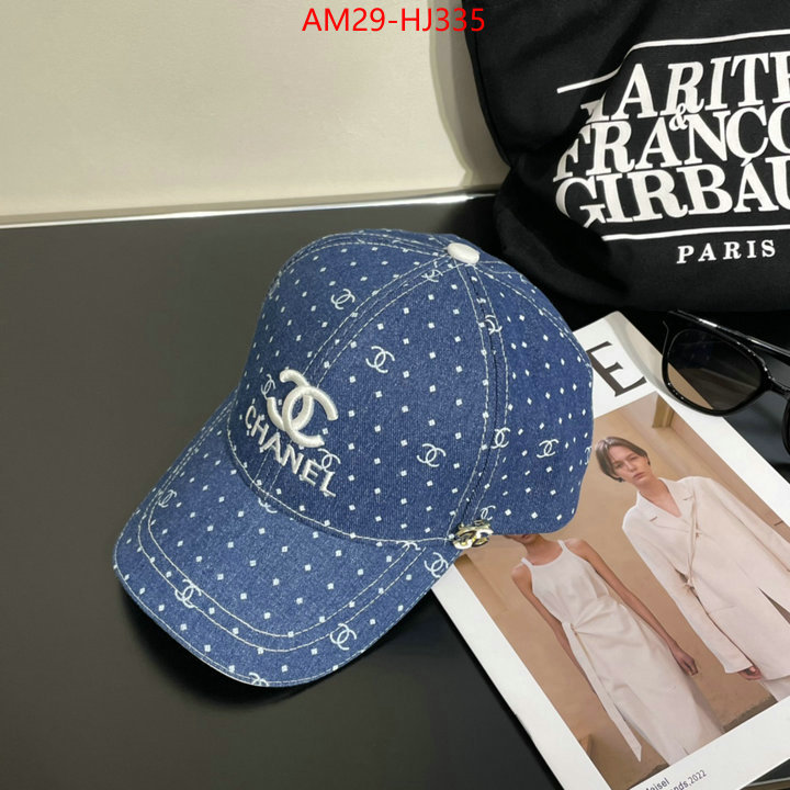 Cap (Hat)-Chanel fake aaaaa ID: HJ335 $: 29USD