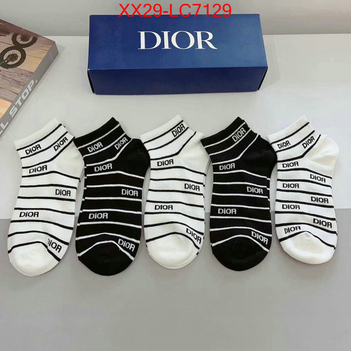 Sock-Dior top quality designer replica ID: LC7129 $: 29USD