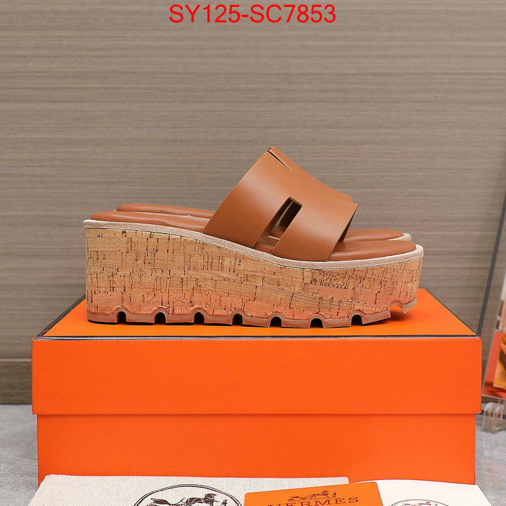 Women Shoes-Hermes best wholesale replica ID: SC7853 $: 125USD