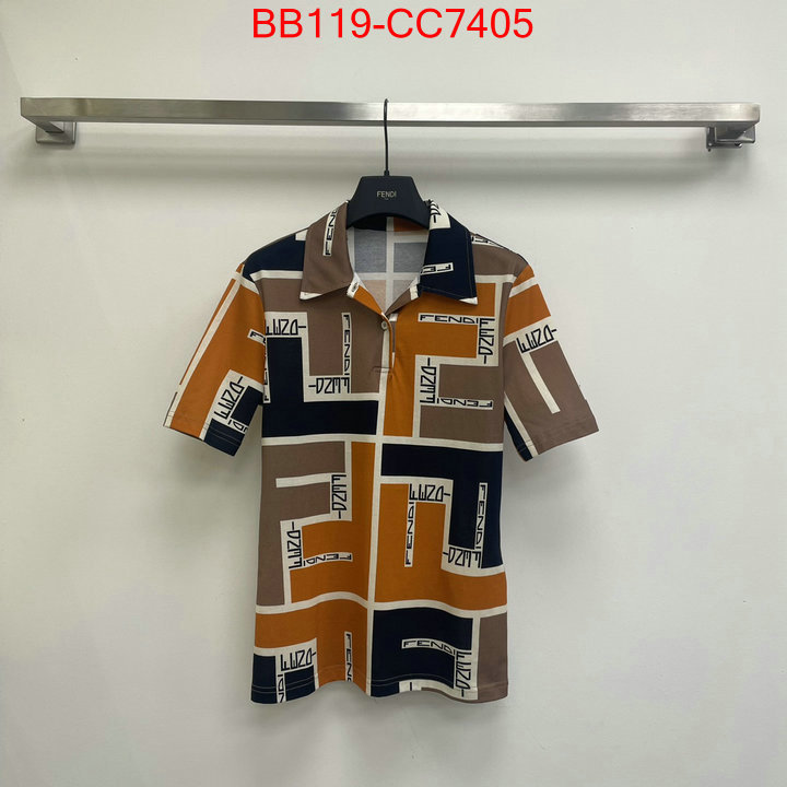 Clothing-Fendi cheap high quality replica ID: CC7405 $: 119USD