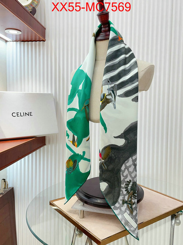 Scarf-CELINE fake high quality ID: MC7569 $: 55USD