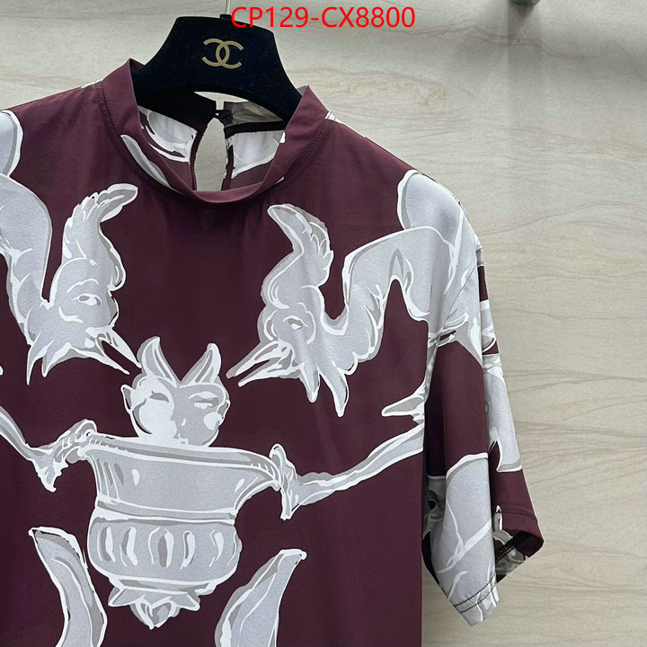 Clothing-Valentino highest quality replica ID: CX8800 $: 129USD