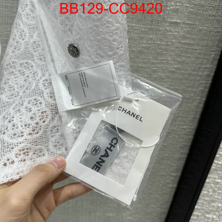 Clothing-Chanel perfect replica ID: CC9420 $: 129USD