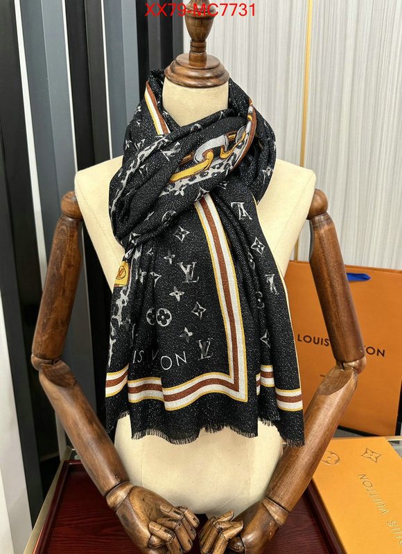 Scarf-LV luxury fashion replica designers ID: MC7731 $: 79USD