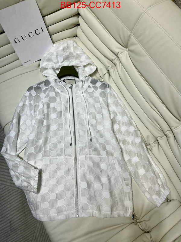 Clothing-Gucci same as original ID: CC7413 $: 125USD