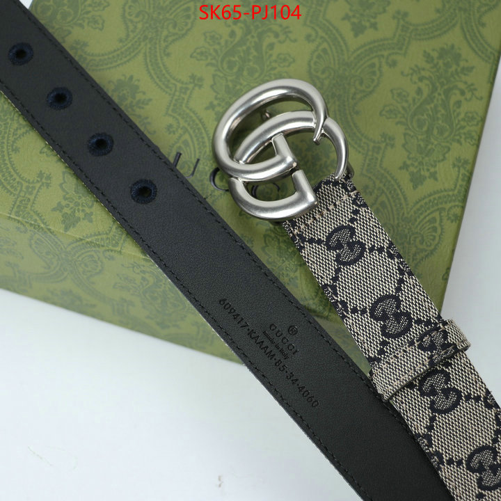 Belts-Gucci fake designer ID: PJ104 $: 65USD