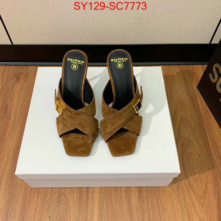 Women Shoes-Balmain shop designer replica ID: SC7773 $: 129USD