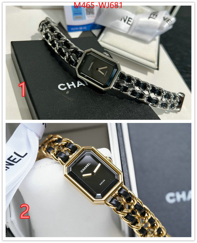 Watch(TOP)-Chanel mirror copy luxury ID: WJ681 $: 465USD