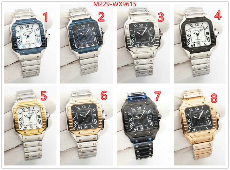 Watch(TOP)-Cartier buy 1:1 ID: WX9615 $: 229USD