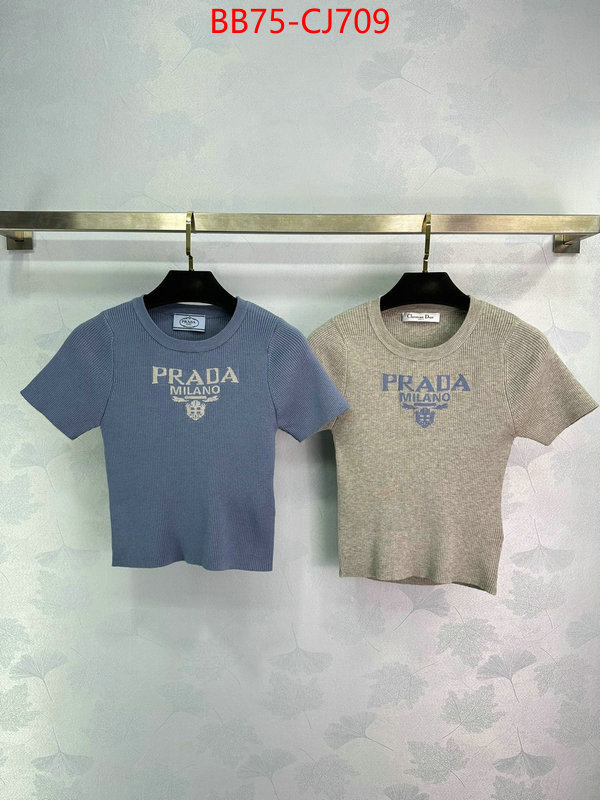 Clothing-Prada what is top quality replica ID: CJ709 $: 75USD