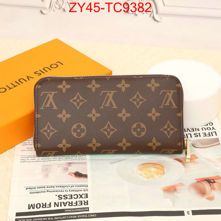 LV Bags(4A)-Wallet replica us ID: TC9382 $: 45USD,