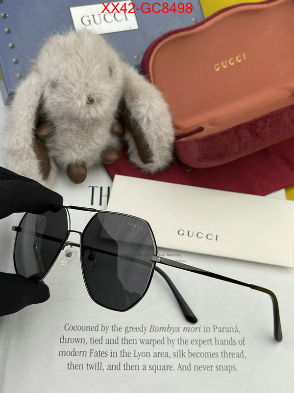 Glasses-Gucci brand designer replica ID: GC8498 $: 42USD