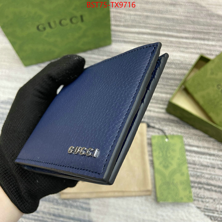 Gucci Bags(TOP)-Wallet- can i buy replica ID: TX9716 $: 75USD,