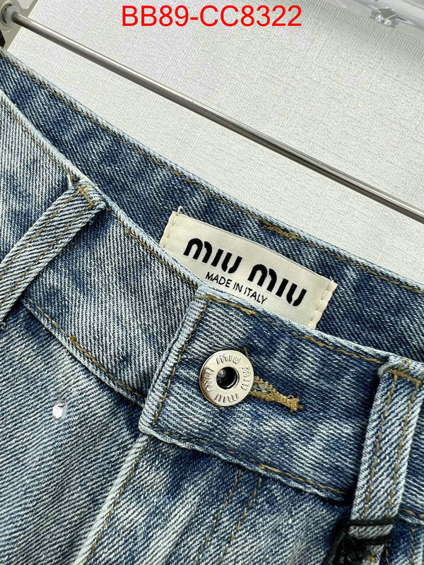 Clothing-MIU MIU copy ID: CC8322 $: 89USD