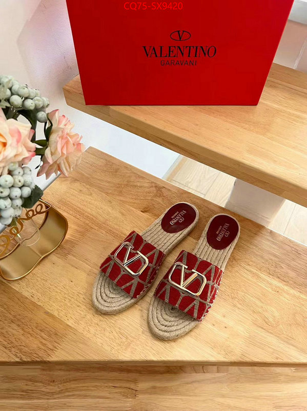 Women Shoes-Valentino what's the best to buy replica ID: SX9420 $: 75USD