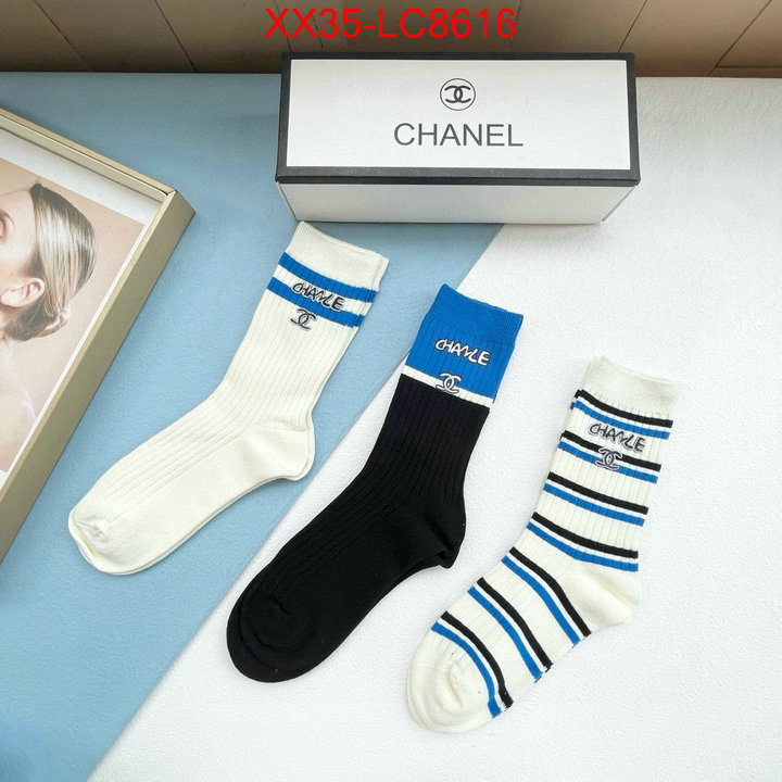 Sock-Chanel counter quality ID: LC8616 $: 35USD