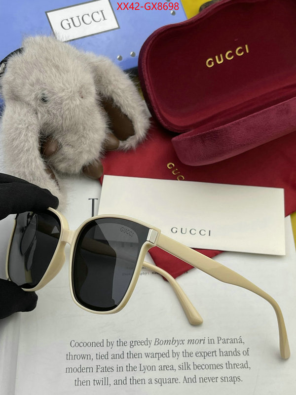 Glasses-Gucci only sell high-quality ID: GX8698 $: 42USD