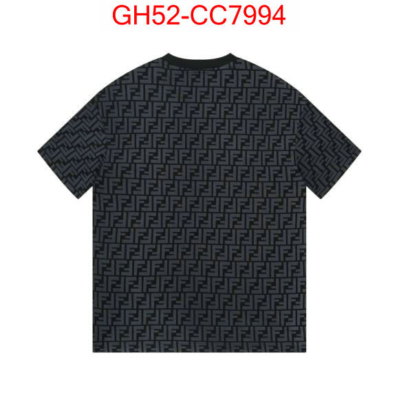 Clothing-Fendi brand designer replica ID: CC7994 $: 52USD