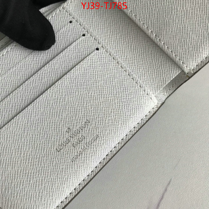 LV Bags(4A)-Wallet top brands like ID: TJ785 $: 39USD,