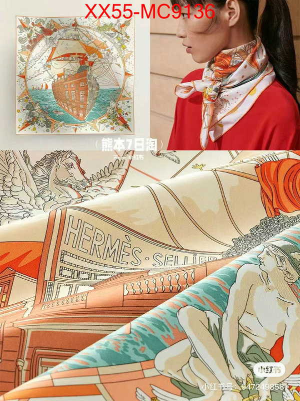 Scarf-Hermes fashion replica ID: MC9136 $: 55USD