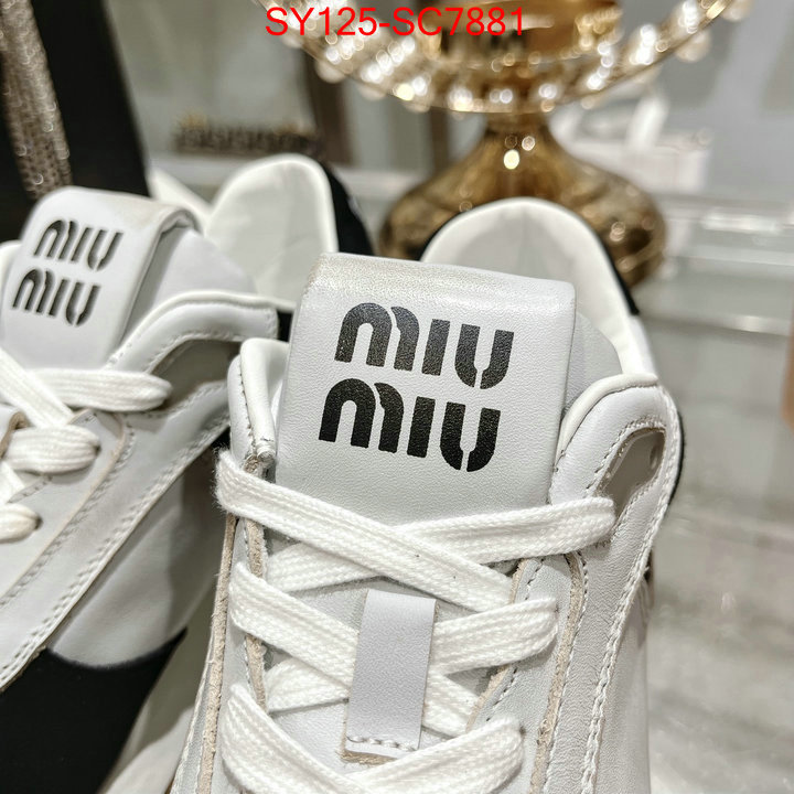 Women Shoes-Miu Miu high quality replica ID: SC7881 $: 125USD