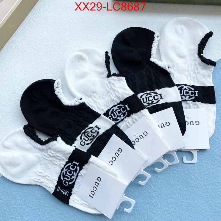 Sock-Gucci can i buy replica ID: LC8687 $: 29USD