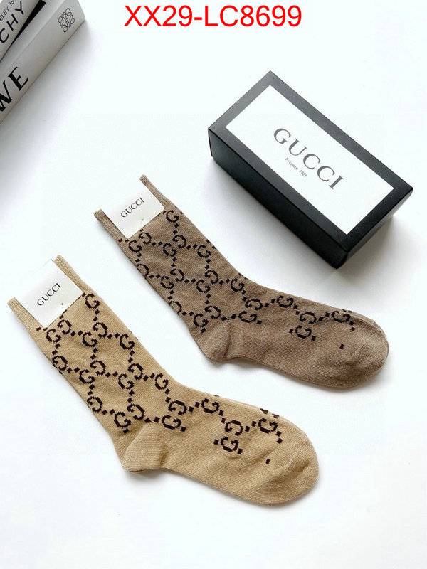 Sock-Gucci top quality ID: LC8699 $: 29USD