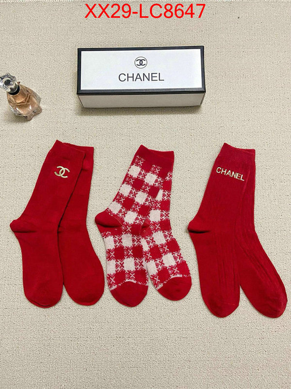 Sock-Chanel what is a 1:1 replica ID: LC8647 $: 29USD