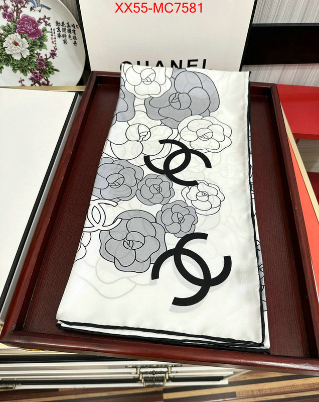 Scarf-Chanel how to buy replcia ID: MC7581 $: 55USD