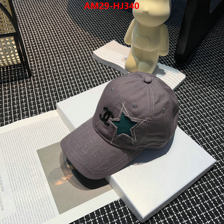Cap (Hat)-Chanel luxury fake ID: HJ340 $: 29USD