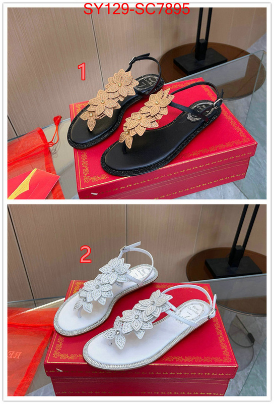 Women Shoes-Rene Caovilla 1:1 clone ID: SC7895 $: 129USD