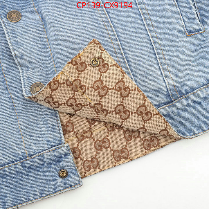 Clothing-Gucci buy high quality cheap hot replica ID: CX9194 $: 139USD