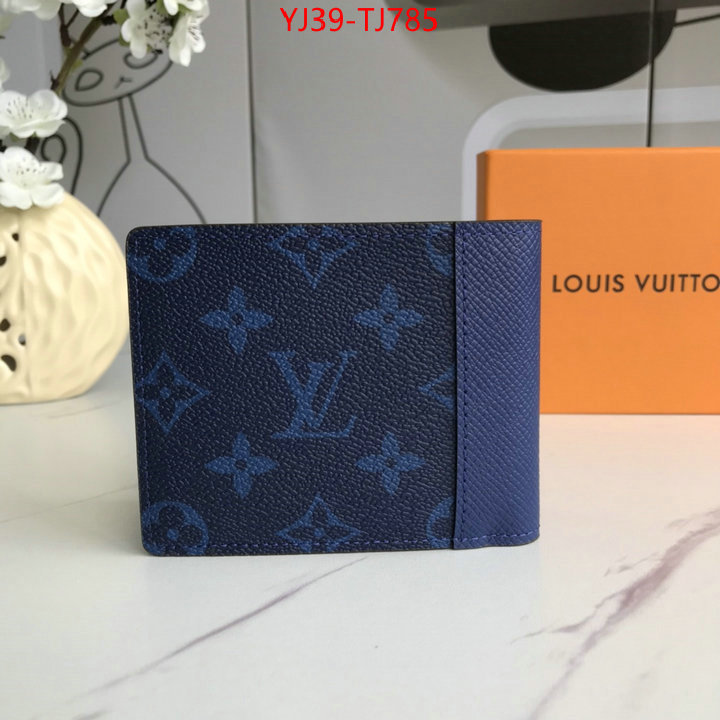 LV Bags(4A)-Wallet top brands like ID: TJ785 $: 39USD,